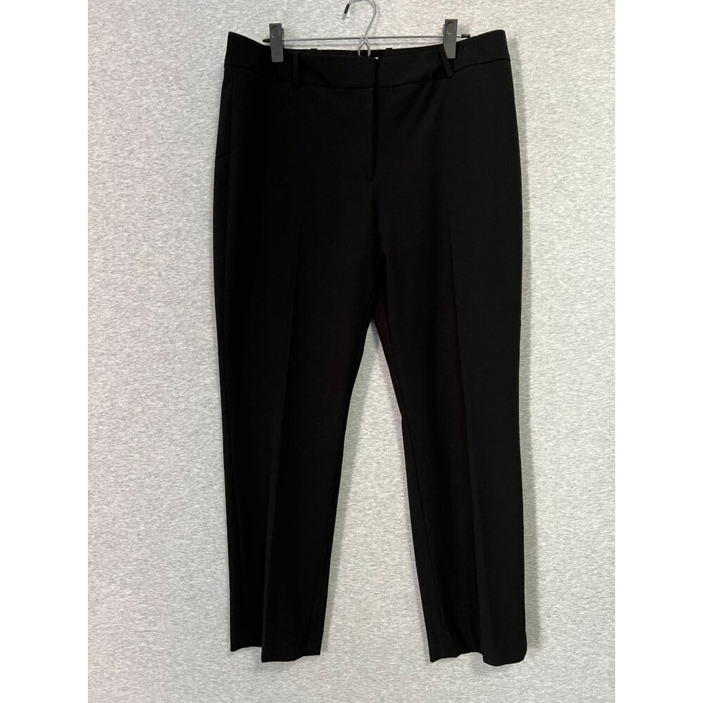 Calvin Klein Womens Dress‎ Pants Womens Size 14 Slim Fit Black Career